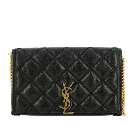 becky chain wallet ysl|Saint Laurent Becky Wallet On Chain 585031 1D319 1000.